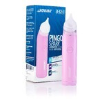 Novama Pingo Spark, aspirateur nasal électrique avec lumière, rose pastel, 0-12 ans