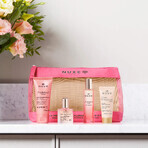 Nuxe Prodigieuse Florale Cosmetic Kit 2023, gel douche, 30 ml + huile sèche, 10 ml + parfum, 15 ml + gel crème, 15 ml