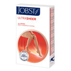 Jobst Ultra Sheer Compression Stockings, CCL2, Closed Toe, Size 3, Natural