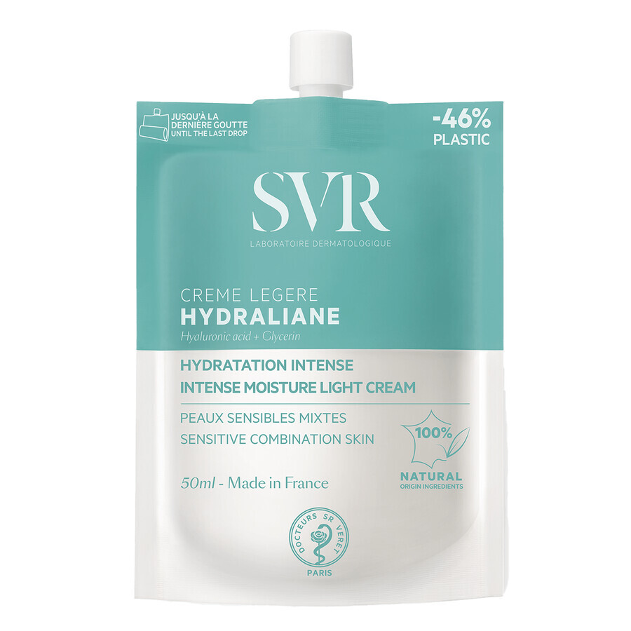 SVR Hydraliane Legere, light intensive moisturizing cream for combination skin, 50 ml