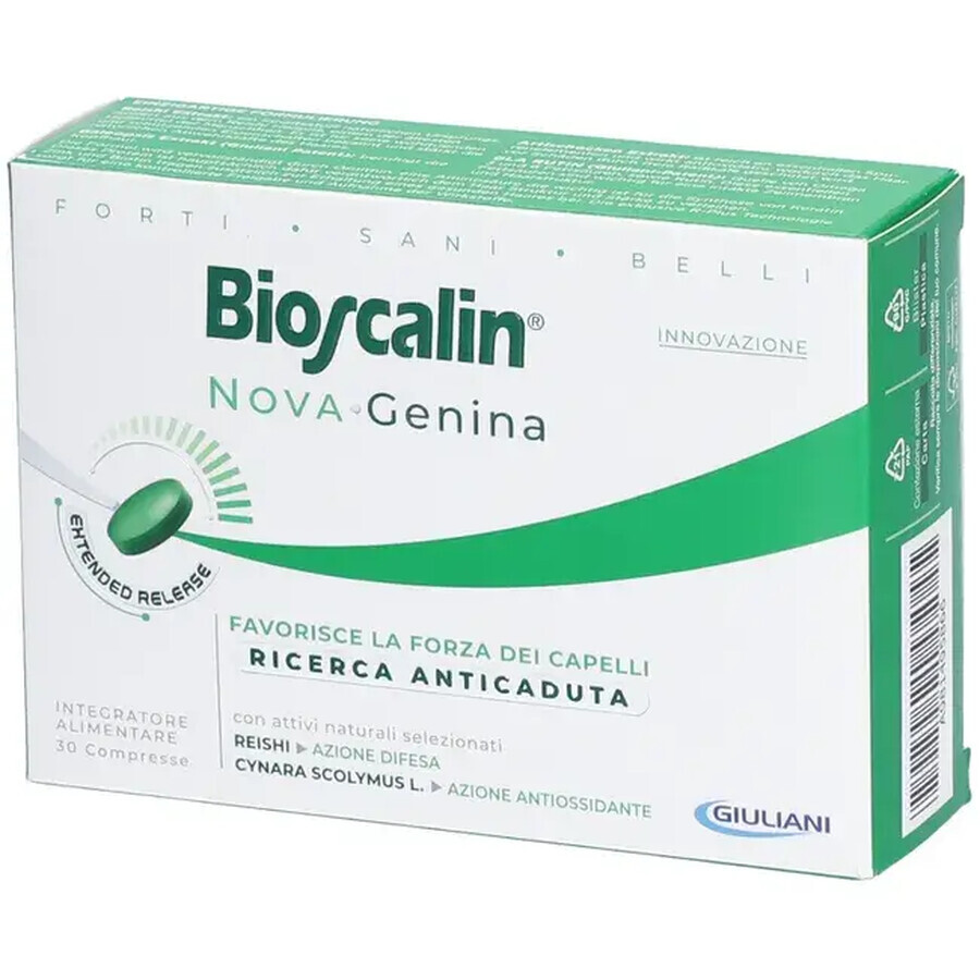 NovaGenina contre la chute des cheveux, 30 comprimés, Bioscalin