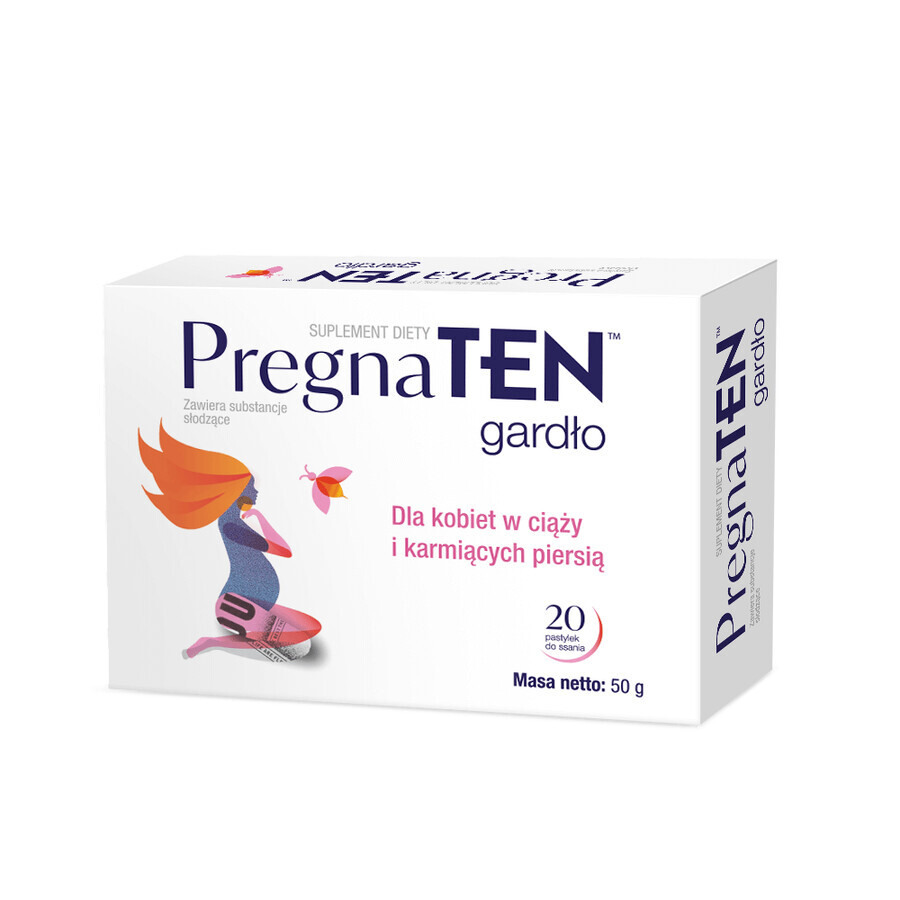 PregnaTEN Gola, 20 pastiglie