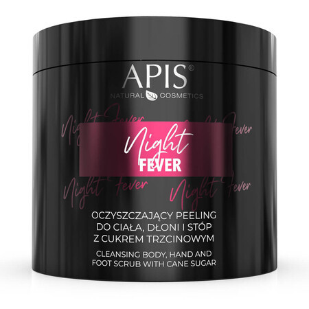 Apis Night Fever, gommage purifiant pour le corps, les mains et les pieds, 700 g