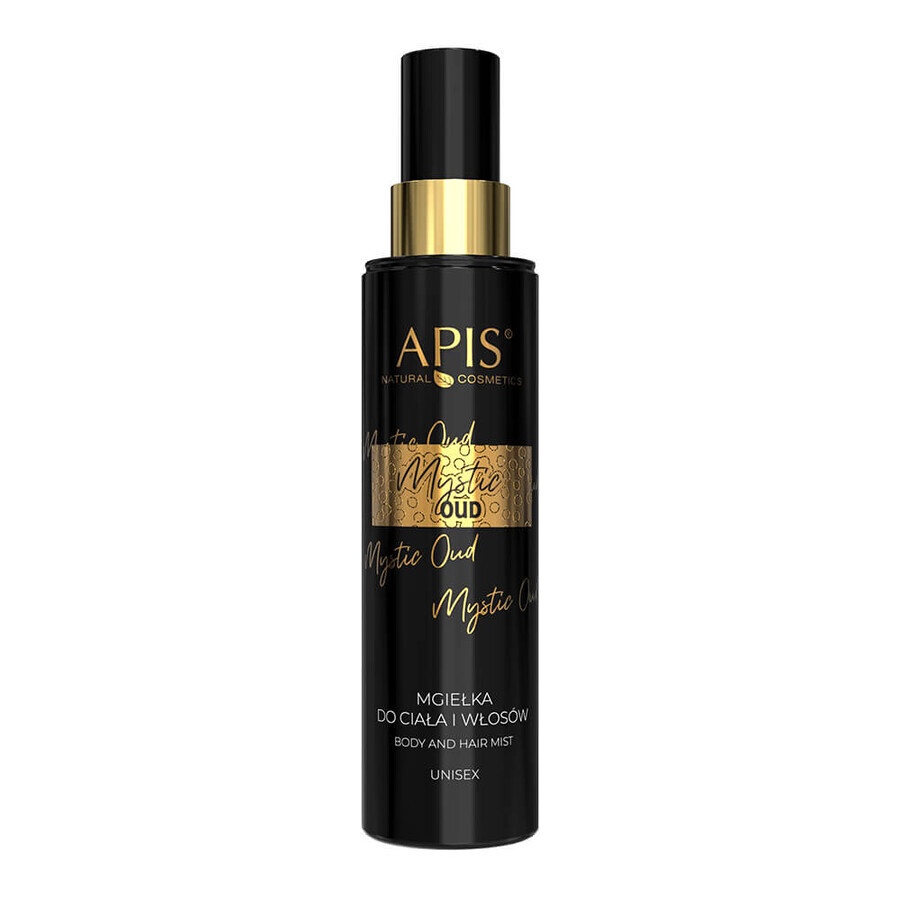 Apis Mystic Oud, brume pour le corps et les cheveux, 150 ml