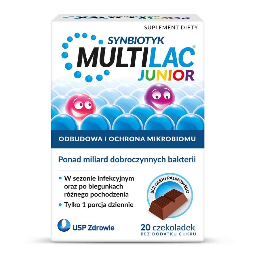 Multilac Junior Synbiotic, 20 units