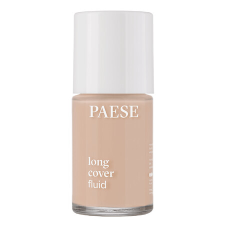 Paese Long Cover Fluid, fond de teint opaque, 02 Natural, 30 ml