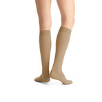 Jobst Ultra Sheer Knee Compression Socks CCL2 Closed Toe Size 3 Natural