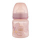 Canpol Babies EasyStart, biberon anti-colique &#224; large ouverture, or, rose, 35/239, d&#232;s la naissance, 120 ml