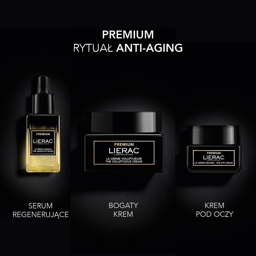 Lierac Premium, crème anti-âge pour les yeux, 20 ml