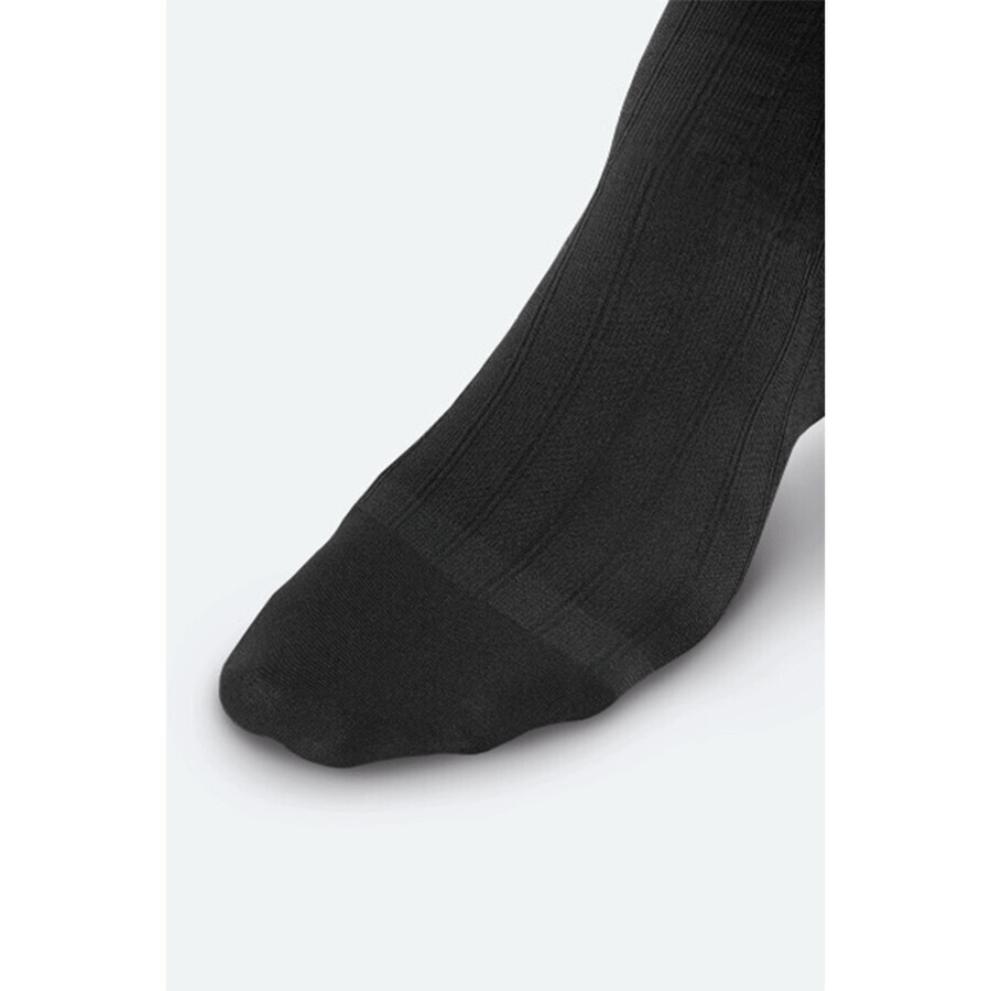 Jobst For Men Explore, chaussettes de compression pour le genou, CCL2, bout fermé, taille 4, noir