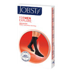 Jobst For Men Explore, chaussettes de compression pour le genou, CCL2, bout fermé, taille 4, noir