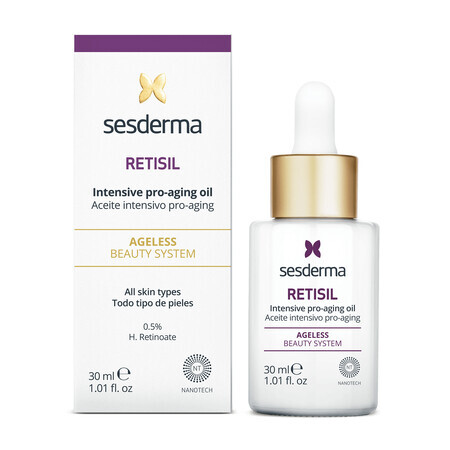 Sesderma Retisil Intensive Pro-aging, olio antietà, 30 ml