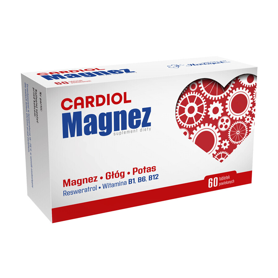 Cardiol Magnesium, 60 film-coated tablets