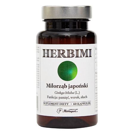 Herbimi Ginkgo biloba, 60 gélules