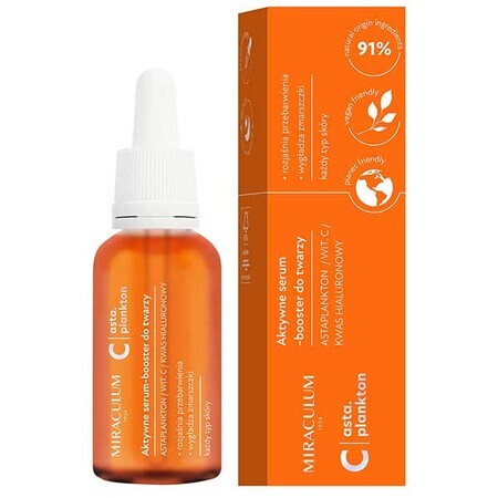 Miraculum Asta.Plankton C, ser activ de stimulare pentru față, 30 ml