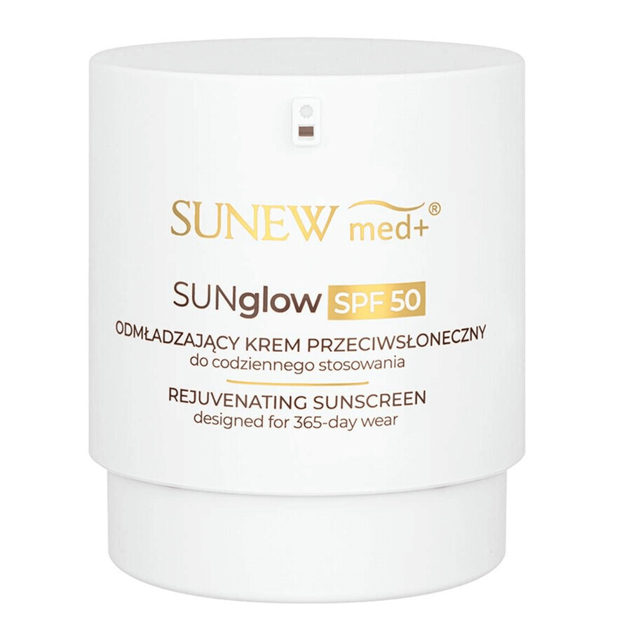 Sunewmed+ Sunglow, crème solaire rajeunissante, SPF 50, 80 ml