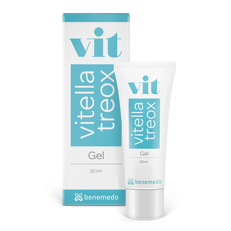 Vitella Treox, gel para la regeneración y reconstrucción de la piel irritada, 20 ml