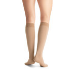 Jobst Opaque, chaussettes de compression, CCL2, bout fermé, taille 2 Petit, caramel