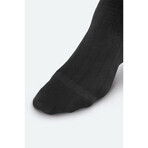 Jobst For Men Explore, chaussettes de compression au genou, CCL2, bout fermé, taille 6, noir