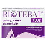 Biotebal Plus Hair Skin Nails, 30 comprimés + 10 comprimés gratuits