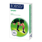 Jobst Sport, calcetines de compresión deportiva para las rodillas, 20-30 mmHg, talla XL, gris/grafito