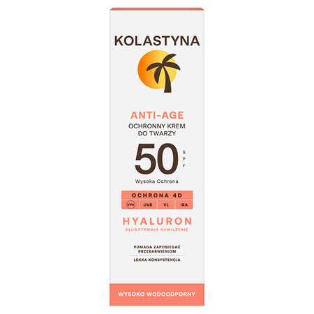 Kolastyna, crème anti-âge pour le visage, SPF 50, 50 ml