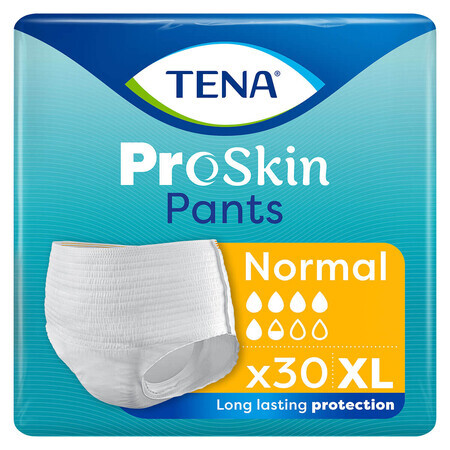 Tena Pants ProSkin, slip absorbant, taille XL, 120-160 cm, Normal, 30 pièces