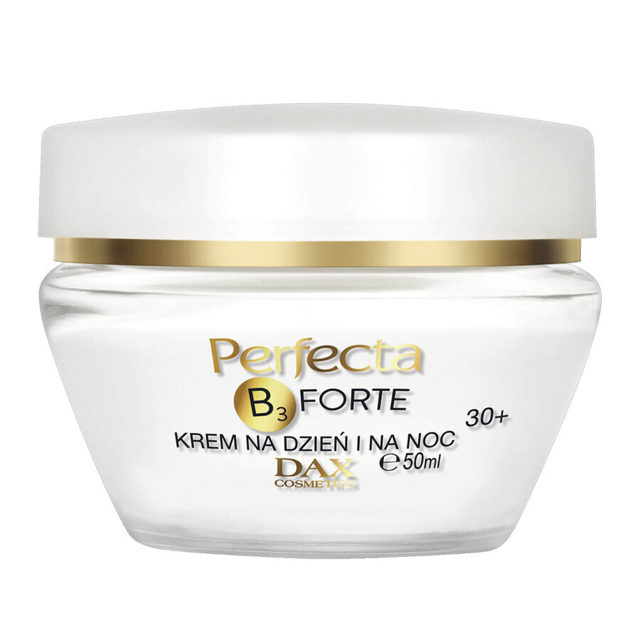 Perfecta B3 Forte 30+, crema viso altamente idratante, giorno e notte, 50 ml 