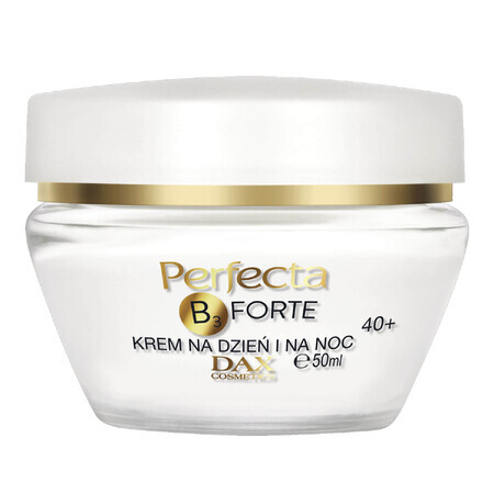 Perfecta B3 Forte 40+, crema facial reafirmante, día y noche, 50 ml