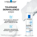 La Roche-Posay Toleriane Dermallergo, crema viso, trattamento idratante rigenerante, 40 ml