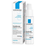 La Roche-Posay Toleriane Dermallergo, crème visage, soin hydratant régénérant, 40 ml