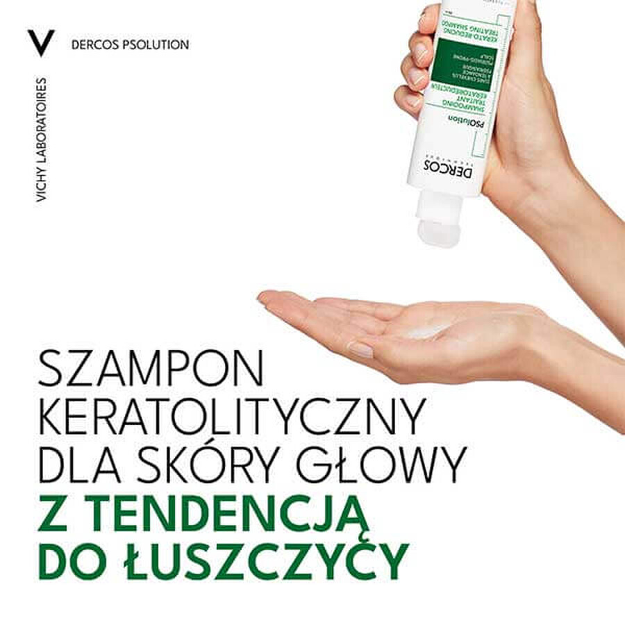 Vichy Dercos PSOlution, shampooing kératolytique, 200 ml