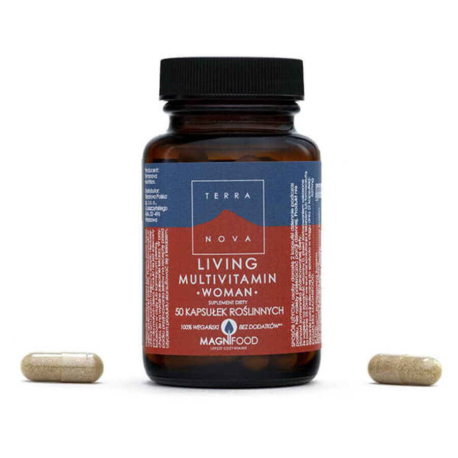 Terranova Living Multivitamin Woman, 50 capsule