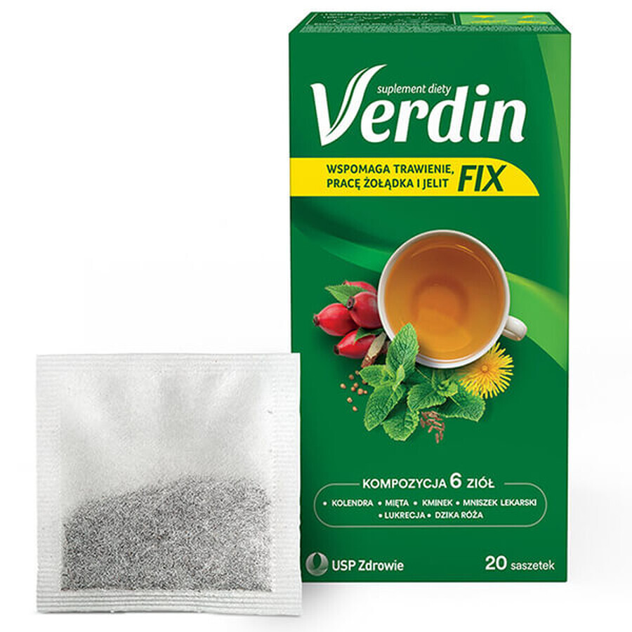 Verdin Fix, 20 zakjes