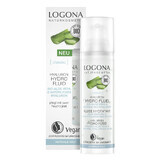 Logona Classic, fluide hyaluronique pour le visage avec bio-aloe vera, peau normale, 30 ml