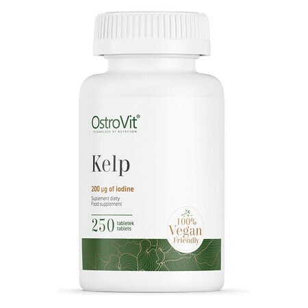 OstroVit Kelp, 250 comprimés