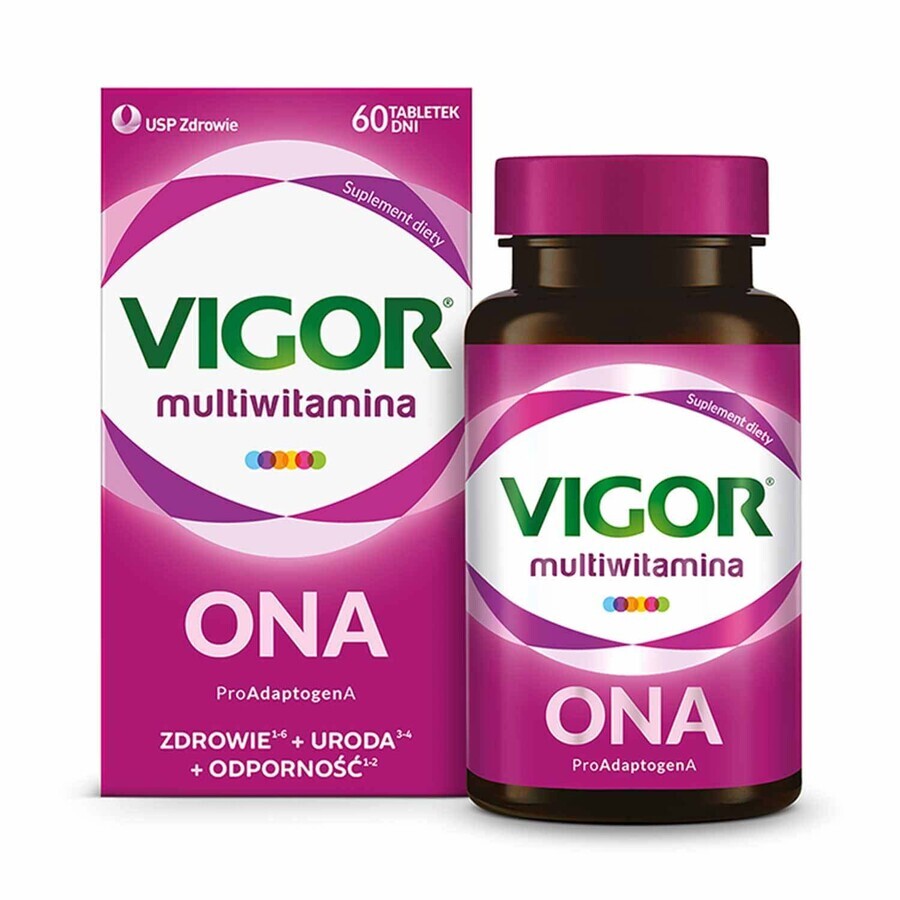 Vigor Multivitamin Ona, 60 comprimés