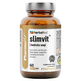 PharmoVit HerbalLine Slimvit Weight Control, 60 gélules à base de plantes