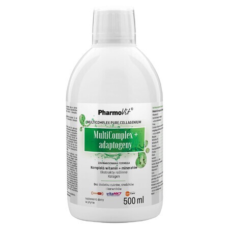 PharmoVit MultiComplex + adaptogènes, 500 ml