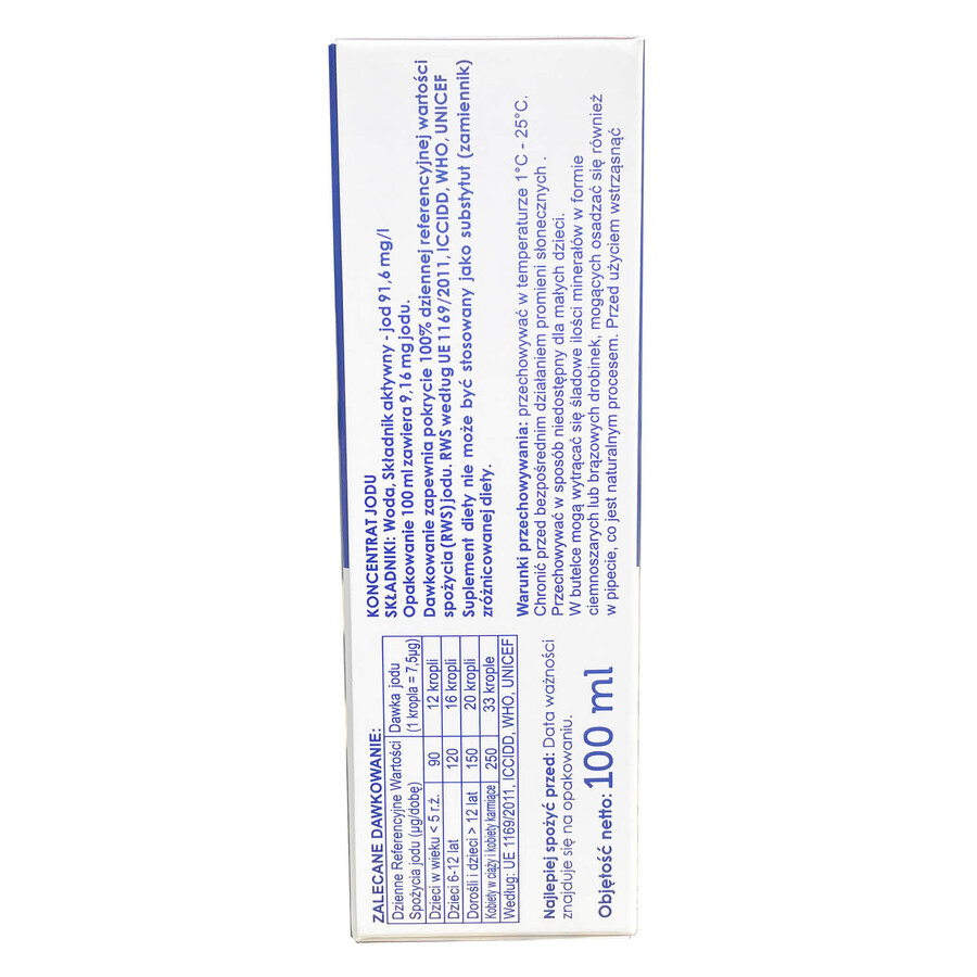 Iodica, concentré d'iode, liquide, 100 ml 