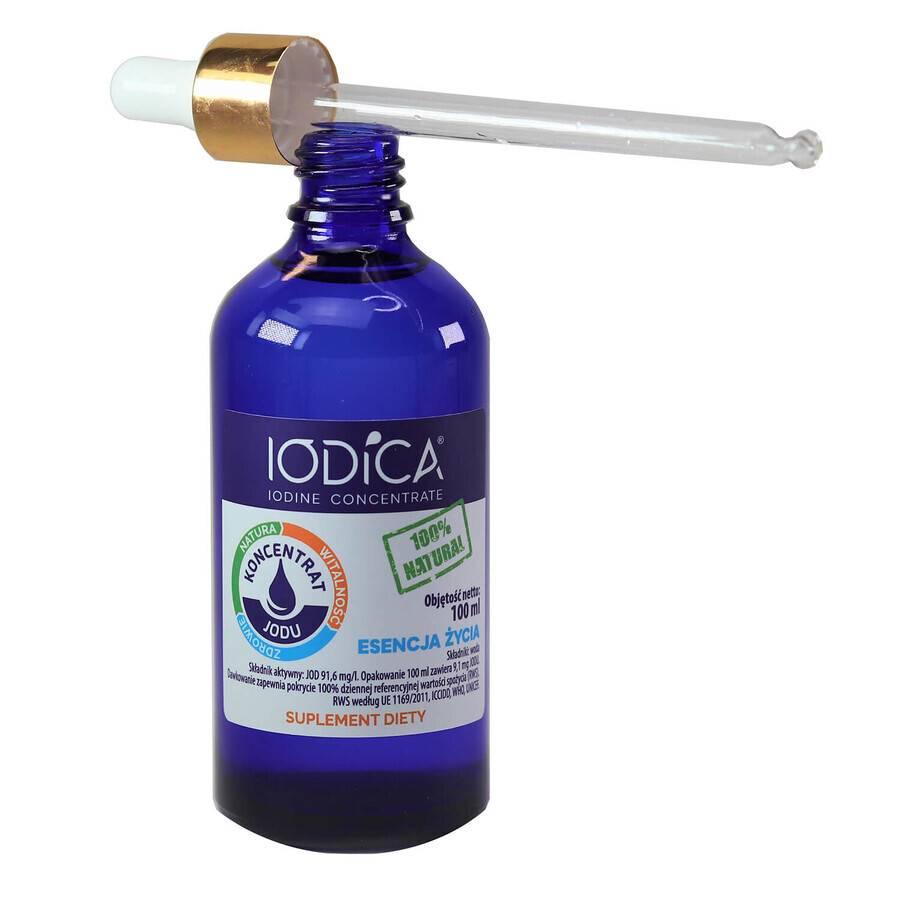 Iodica, concentré d'iode, liquide, 100 ml 