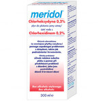 Meridol Chlorhexidine 0,2%, bain de bouche, sans alcool, 300 ml