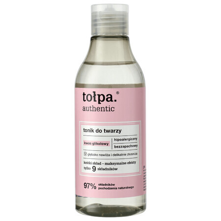 Tolpa Authentic, tonique pour le visage, 200 ml