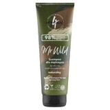 4Organic Mr Wild, shampooing naturel pour les cheveux gras des hommes, 250 ml