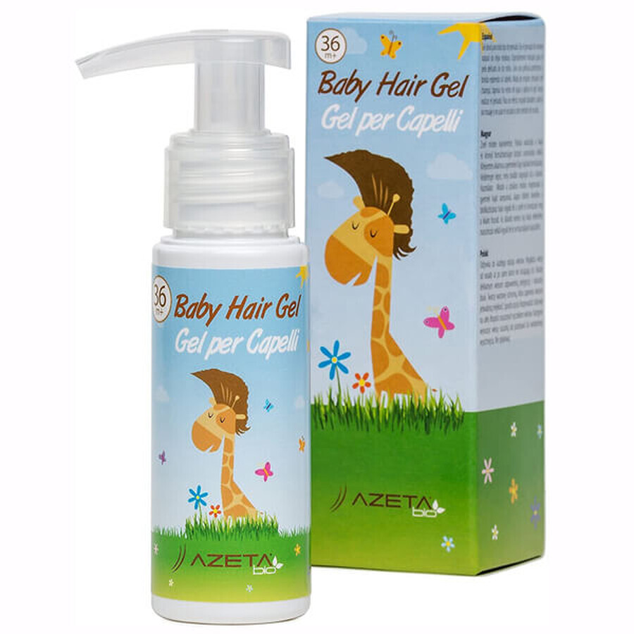 Azeta Bio, gel capilar natural para niños desde el nacimiento, 50 ml