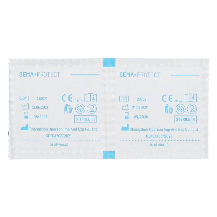 SEMA Protect, tampons désinfectants, 100 pcs.