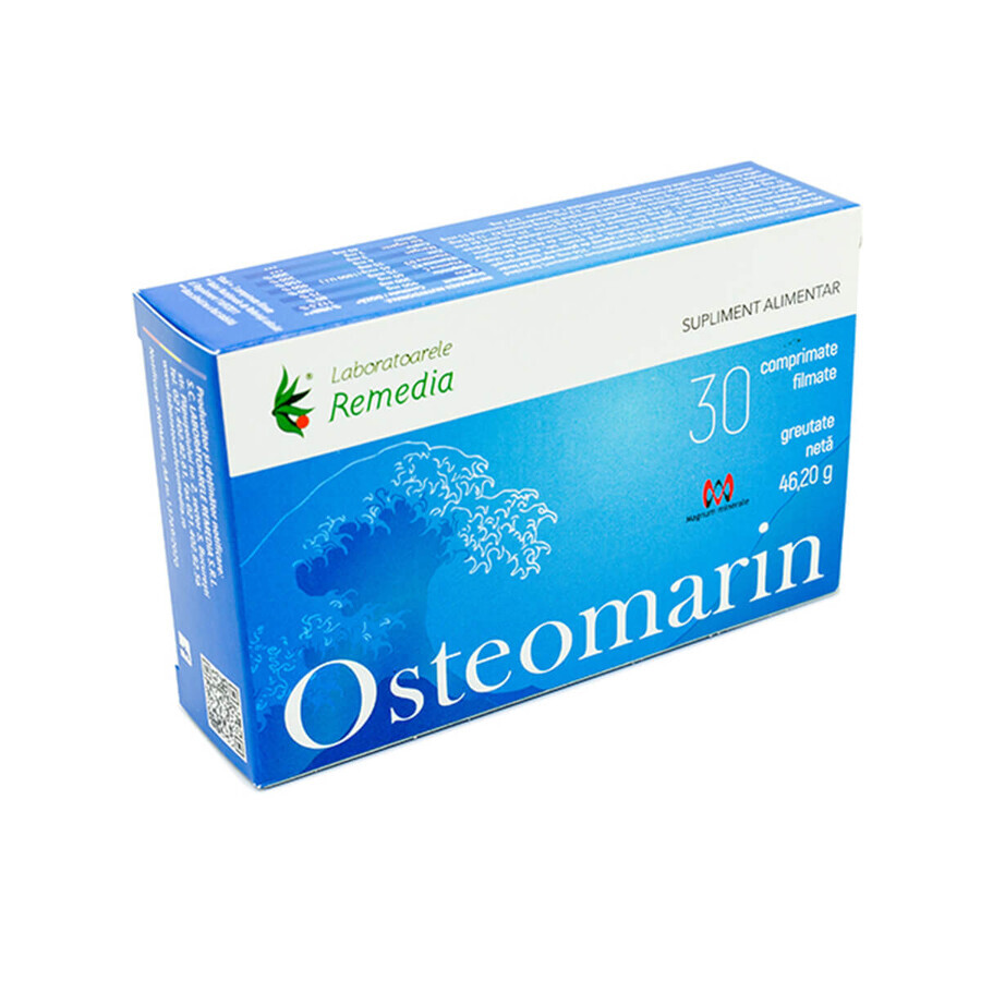 Osteomarin, 30 compresse rivestite con film, Remedia