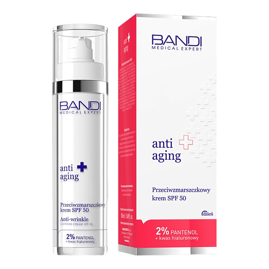 Bandi Medical Expert Anti Aging, crème anti-rides, SPF 50, 50 ml