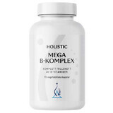 Holistic Mega B-Complex, 90 vegetable capsules