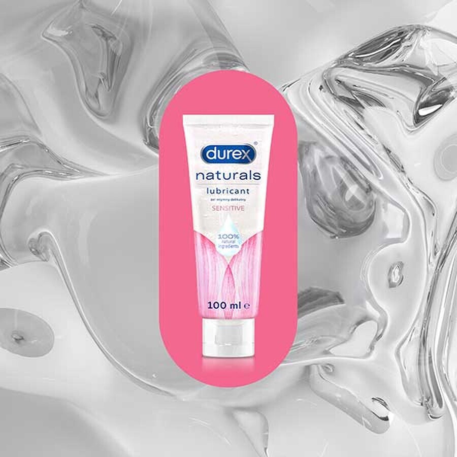 Durex Naturals Sensitive, gel intime doux, 100 ml